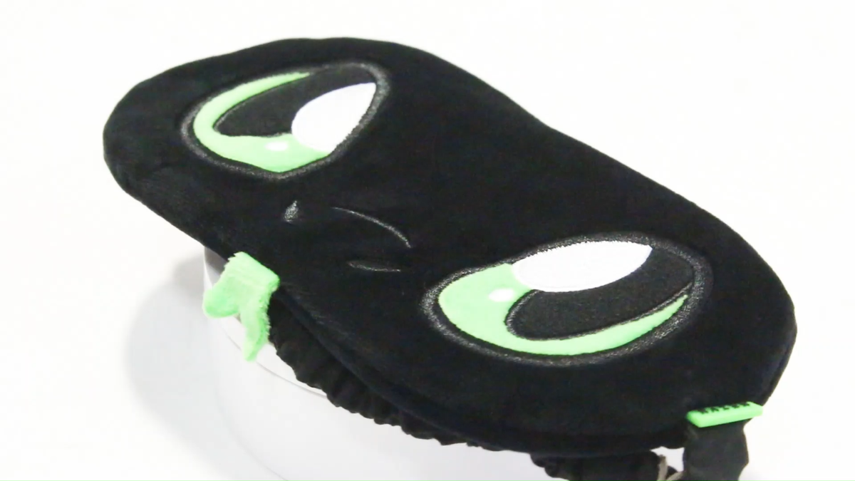 🐍 Razer Sneki Snek Eye Mask Padded Velvet Finish For
