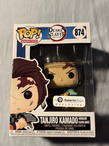 Funko Pop Vinyl Demon Slayer: Kimetsu No Yaiba Tanjiro Galactic Toys Exclusive