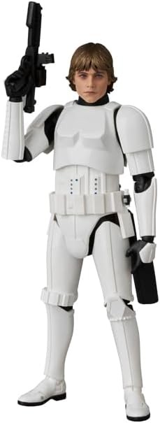 Medicom Toy Mafex No.257 Ster Wars Luke Skywalker (Stormtrooper Disguise) Figure