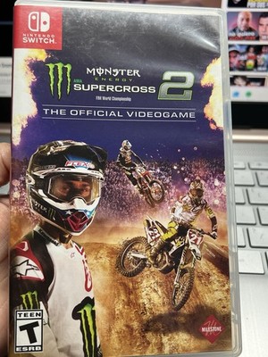 Monster Energy Supercross 2 Official Videogame Nintendo Switch Racing T 2019