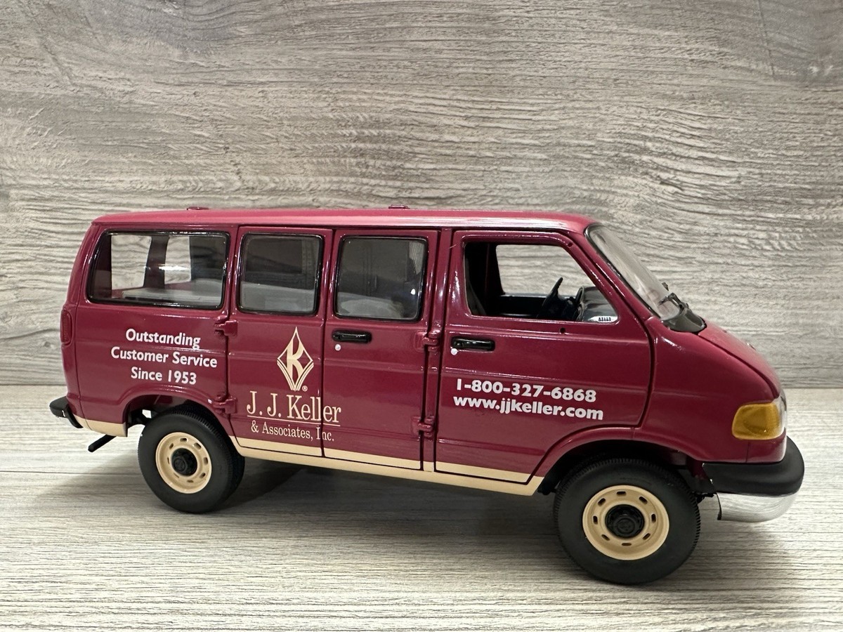 2004 First Gear Dodge Ram Van J.J Keller & Associates 49-0044 1/25