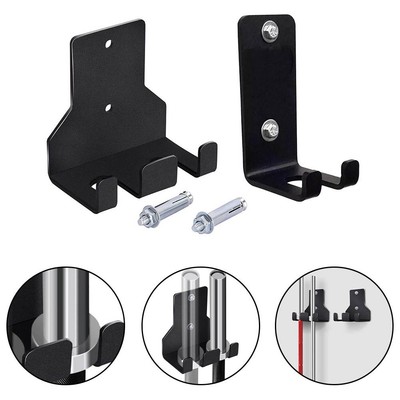 Räumen Sie Ihr Home Gym mit einer robusten platzsparenden Langhantelablage zur Wandmontage auf