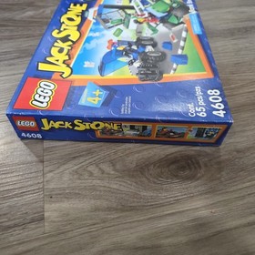 LEGO #4608 Jack Stone Bank Breakout 65pcs Set Rare Retired Vintage NEW Sealed