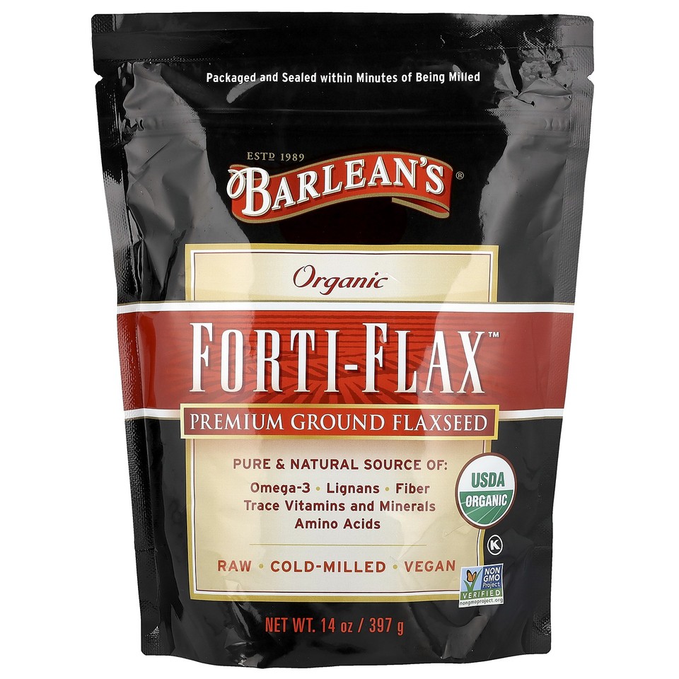 Organic Forti-Flax™, Premium Ground Flaxseed, 14 oz (397 g)