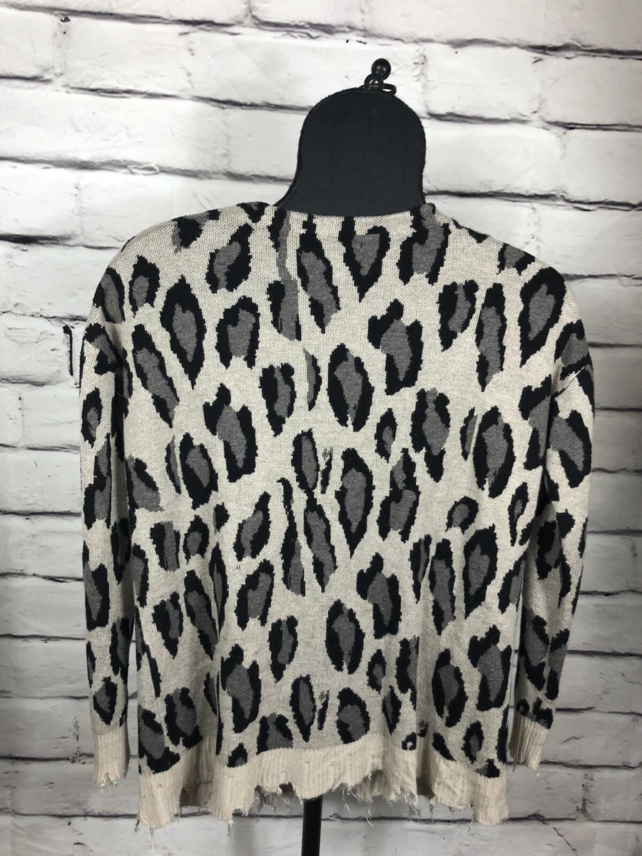 Vici leopard hotsell sweater