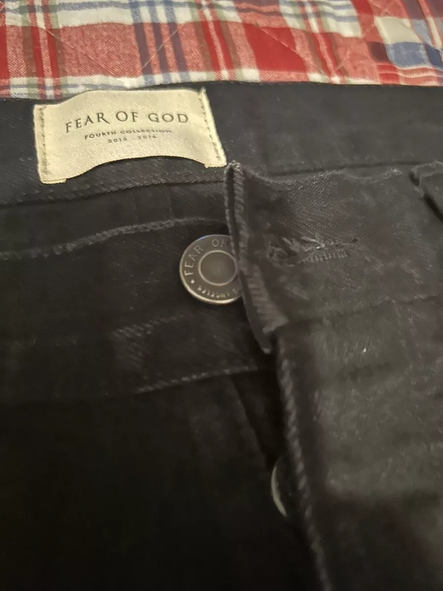 Fear Of God Fourth Collection Jeans     Black Size    eBay