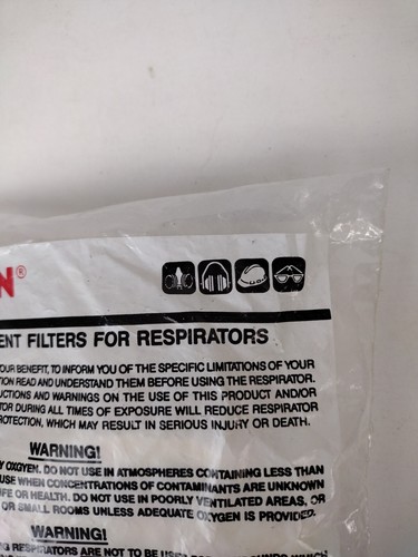 Vintage Willson R-15 Respirator Replacement Filters for Respirator TC-23C-54 NEW - Picture 4 of 8