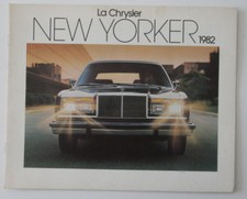 CHRYSLER NEW YORKER 1982 dealer brochure - French - Canada - ST1002000218