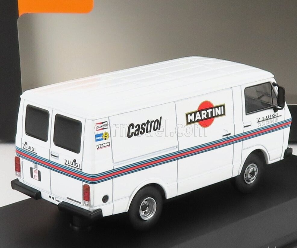 Miniature Ixo 1/43 Volkswagen LT28 Van Martini Rally Assistance 1975 - Blanche RAC357