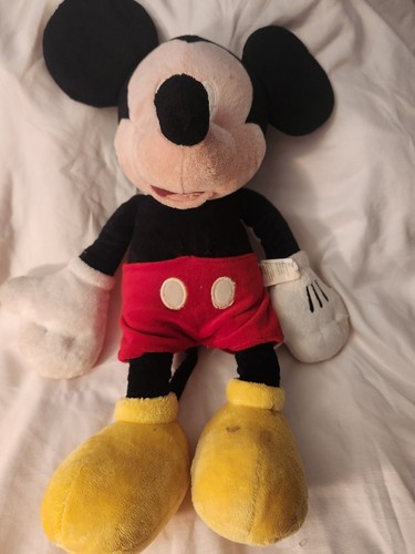 Disney Store Mickey Mouse klassische rote Plüschpuppe 16 Zoll Stofftier
