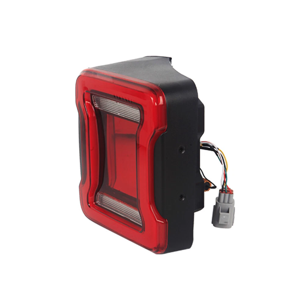 Luces traseras LED para Jeep Wrangler JK JKU 2007-2018 luces de giro de freno trasero Foto 4 de 4