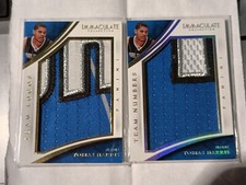 2014-15 Panini Immaculate Collection Team Logos + Numbers Tobias Harris /10