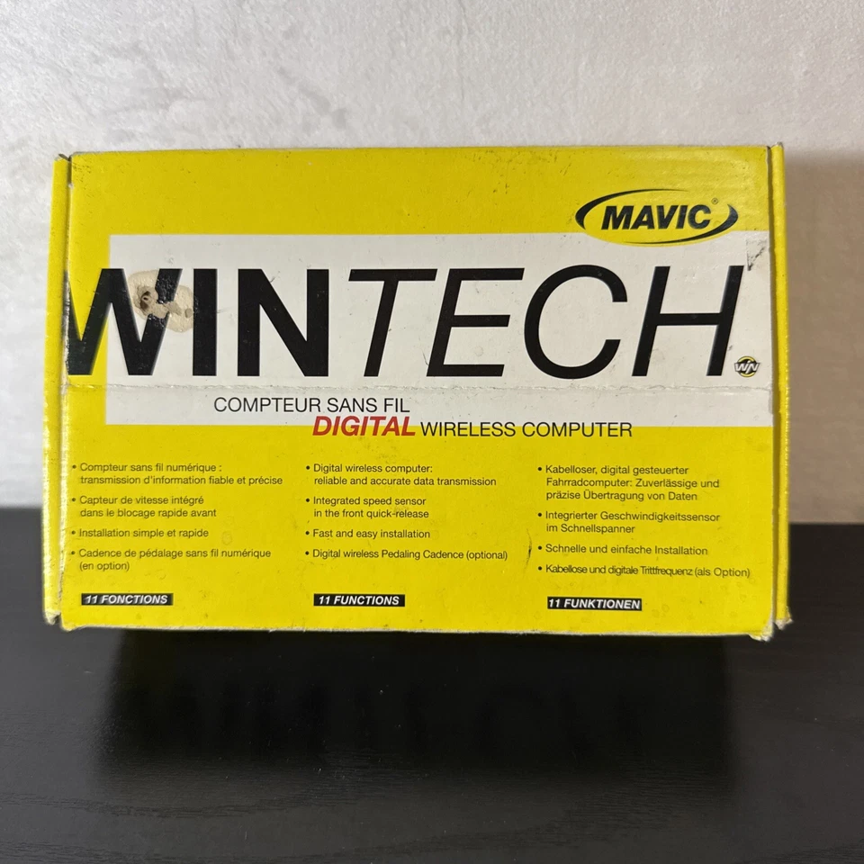 Mavic Win Tech- Digital Wireless Computer Untested - Image 3 of 4