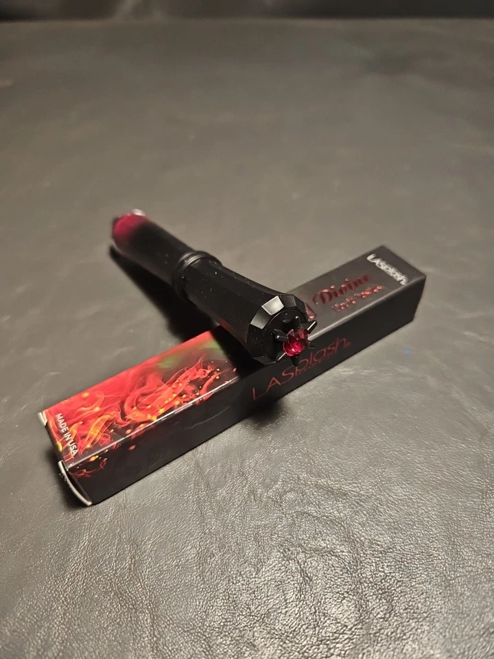 💥 LA Splash Cosmetics DEATH DEALER Lipstick #14911 Wickedly Divine MADE IN USA - Image 4 of 4