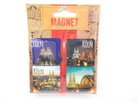 KöLn Magnete 4Er Set Souvenir Germany Dom Rhein BrüCke Cologne