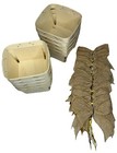 4-Inch Wooden Gift Baskets with Jute Bows, Set of 10 (20 pcs) **READ**
