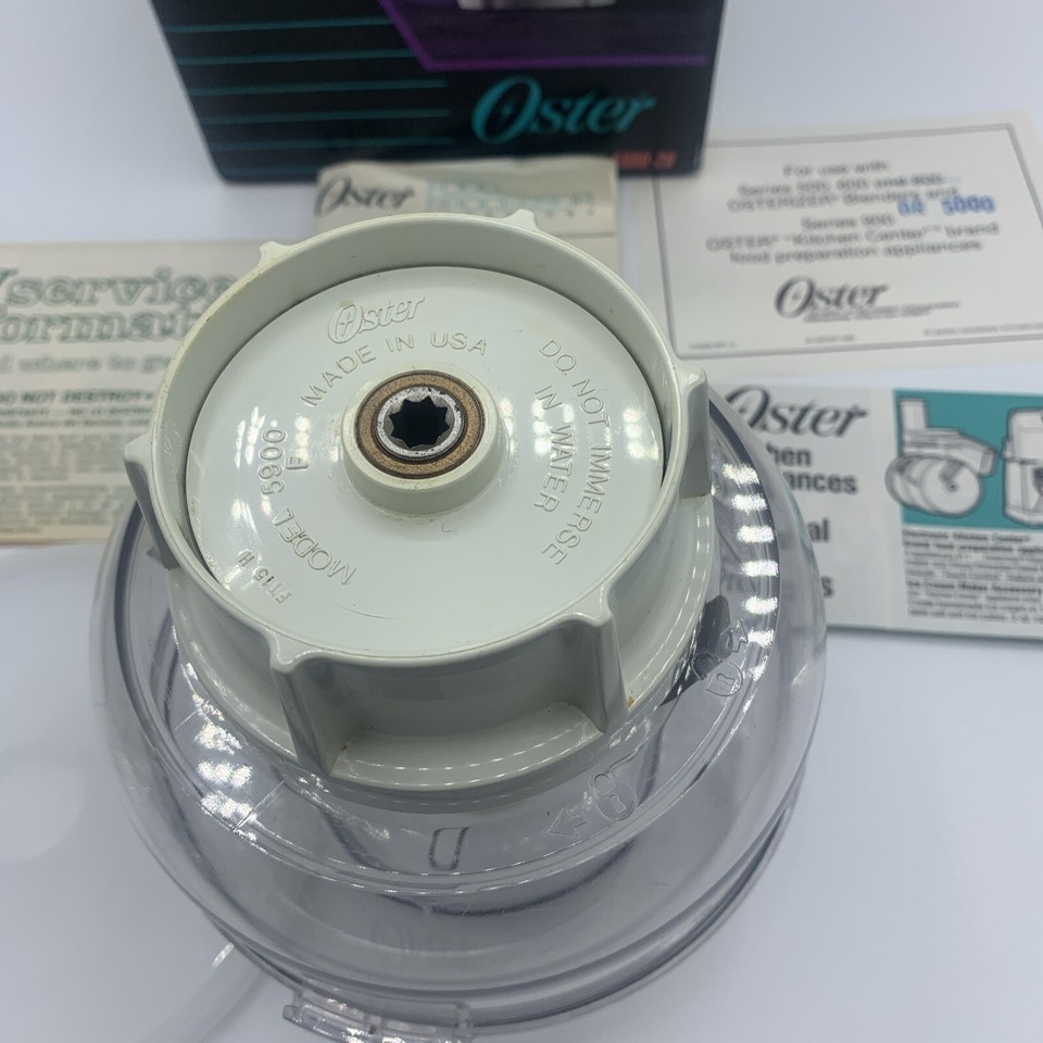 Oster Food Processor Accessory Kitchen Center & Osterizer Blender 5900
