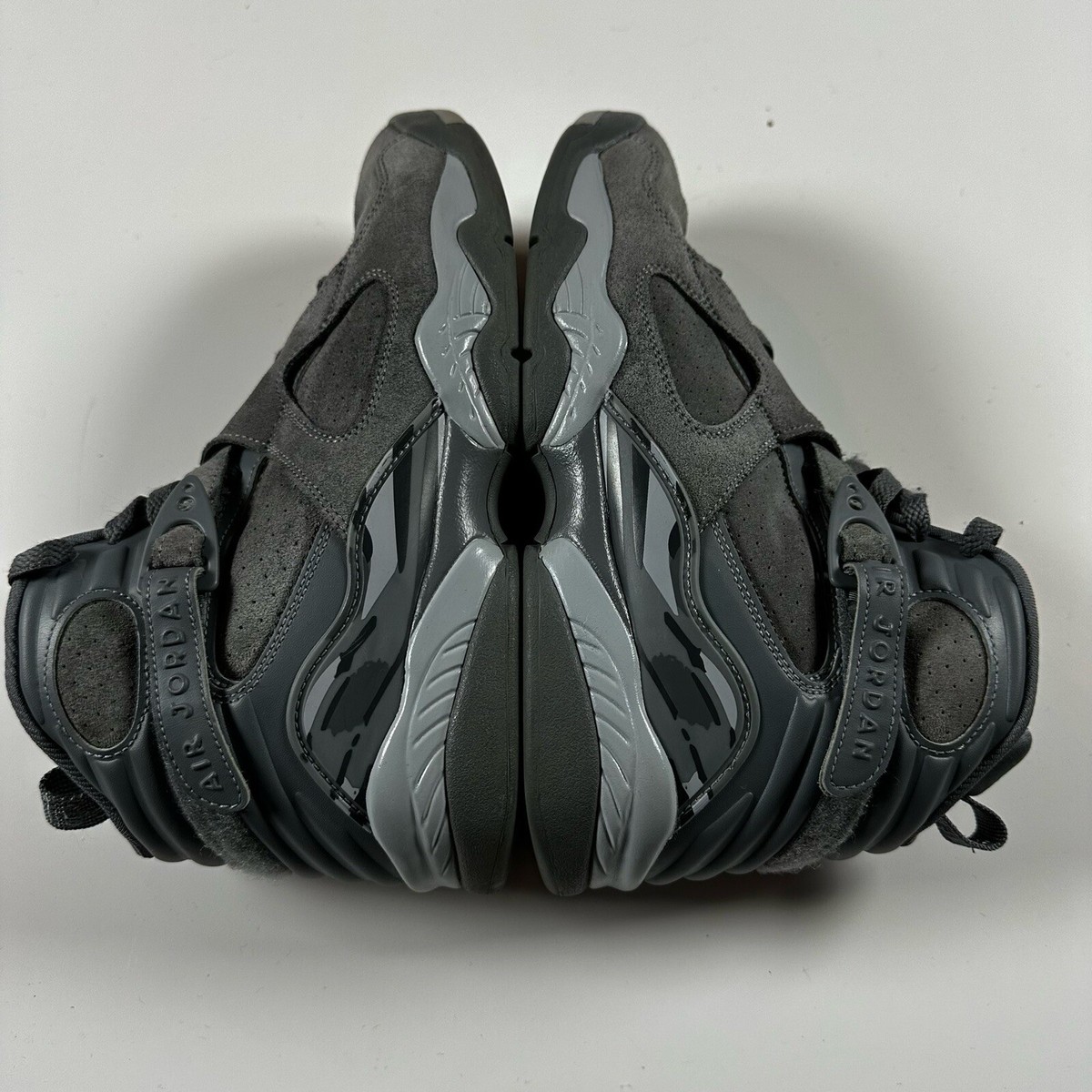Nike Air Jordan 8 Retro Cool Grey Size 8 305381-014 WOLF