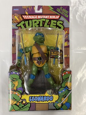 TMNT Animated Series Playmates Classic Collection Leonardo 6'' Action Figure 2012