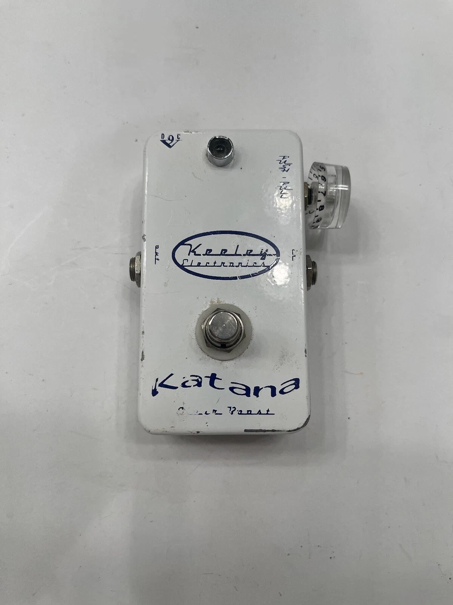 Keeley Electronics Katana Original V1 Clean Boost Booster Guitar Effect Pedal