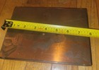 Rare Metal Newspaper Printing Press Block Stamp Ink Plate — photo 5