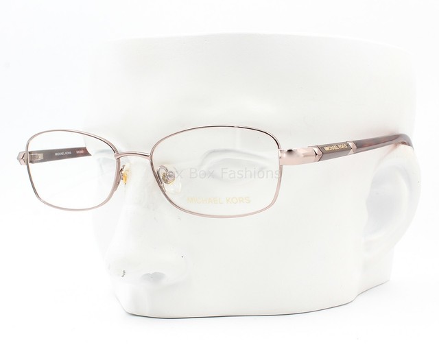 michael kors rose gold glasses frames
