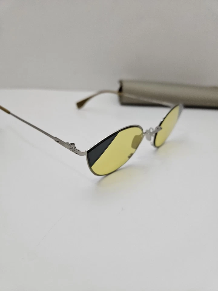 Gafas de sol Fendi ojo de gato FF0342/S B1ZHO dorado/beige 51 mm 8/10 Foto 3 de 4