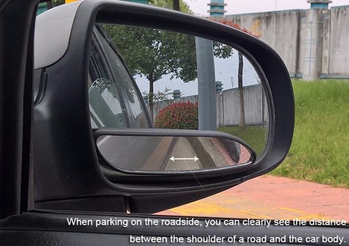 Auto Universal Side Rearview Auxiliary Adjustable Blind Spot Wide Convex Mirror - 第 10/11 張圖片