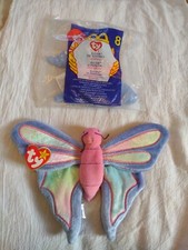 Flitter The Butterfly Beanie Baby Original And The Happy Meal Flitter In Package