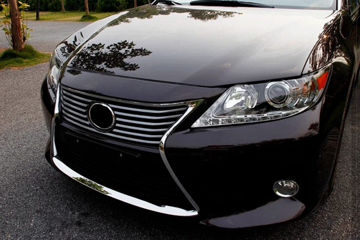 Parachoques delantero de acero para LEXUS ES350/ES250/ES300h 2013-2015 borde decorativo Foto 4 de 4