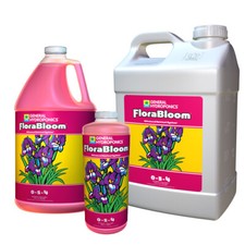 General Hydroponics Flora Series Bloom, Micro, and Gro