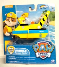 NICKELODEON PAW PATROL RUBBLE RESCUE BOAD WATER TOY SWIMWAYS NEW
