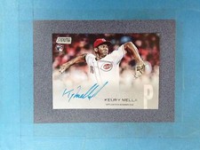 2018 Stadium Club KEURY MELLA RC Auto Cincinnati Reds-L @QI11