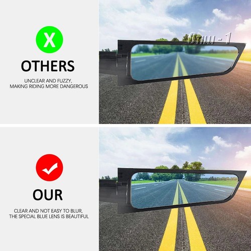 Adjustable Rotatable Rearview Mirror For Kawasaki Z900/Z1000 ABS/Z800 2012 -2023 - Bild 6 von 9