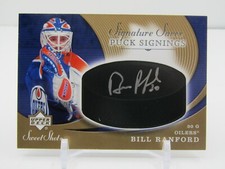 BILL RANFORD  2007-08 UPPER DECK SWEET SHOT AUTO AUTOGRAPH- OILERS!!