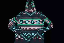 Greyson Clothiers GhostWolf Cokato Hoodie Aztec Forest Green Size Medium M READ