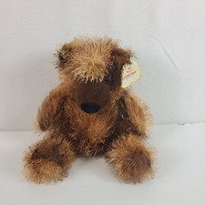 Aurora World Plush Briar Shaggy Brown Bear Stuffed Animal