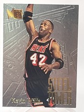 Kevin Willis 1995-96 Fleer Metal Steel Tower #10 Insert G4