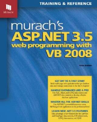 Murachs ASPNET 35 Web Programming with VB 2008 - Paperback - GOOD