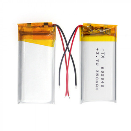 3.7V 450mAh 602040 Lipo Polymer Rechargeable Battery for cell phone MP3 DVD GPS