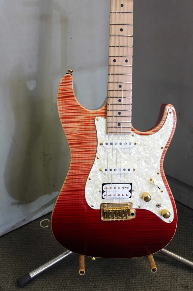 Guitarra eléctrica Tom Anderson Drop Top HSS 2017 Tiger Eye Foto 3 de 4