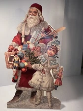 Ragon House Traveling Santa Dummy Board 18” Retro Vintage Style 