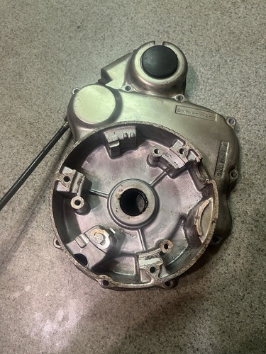 1978 1979 Yamaha Xs 750 Points Cover Engine Cover Xs 750 Clutch Actuator Cover - Picture 8 of 9