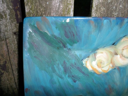 Tam San Designs Tray Cornelius NC Hand Painted Art 10" Nature Outdoors Scene - Picture 16 of 24