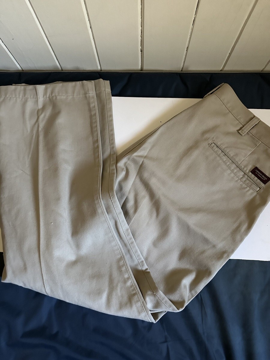 Wrangler Timber Creek Jeans Mens Pant 38X30 Cotton Khaki pleated