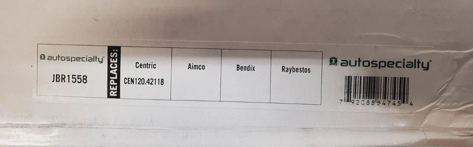 2 Qty. of Powerstop Brake Discs JBR1558 | MIN THK 24MM | 16522 L (2 Qty) - Image 3 of 4