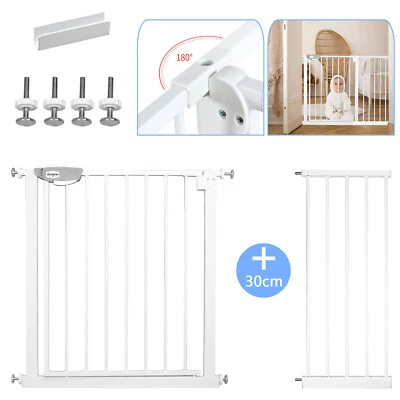 HENGMEI 105-115cm Treppenschutzgitter Ausziehbar Absperrgitter Türschutzgitter Roll Baby