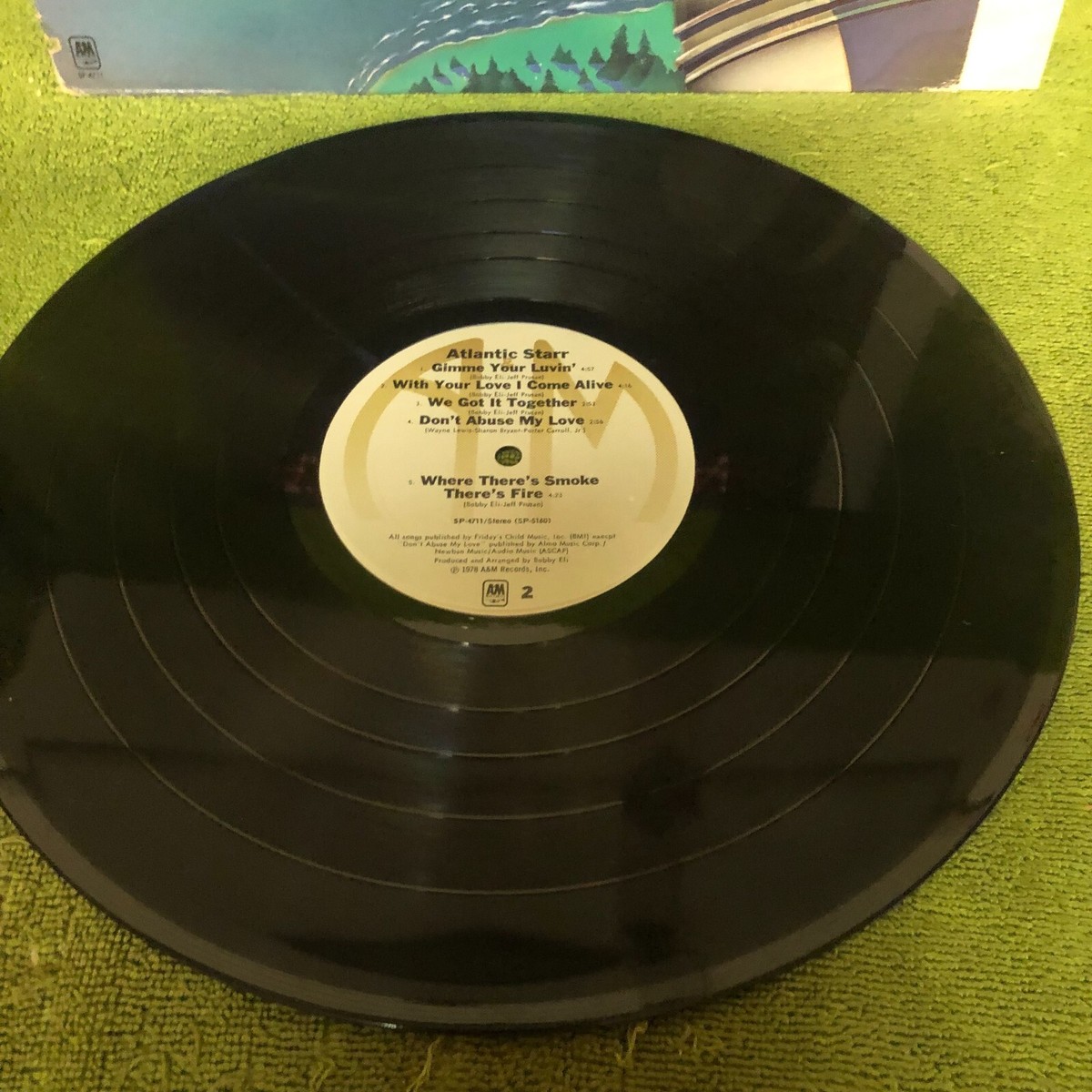 ATLANTIC STARR - ATLANTIC STARR - VINYL RECORD LP | eBay
