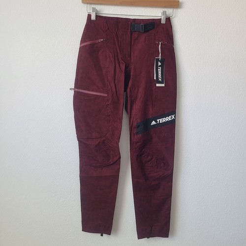 Adidas Womens Techrock Primeknit Hiking Pants HE2277 Size XL/T Shadow