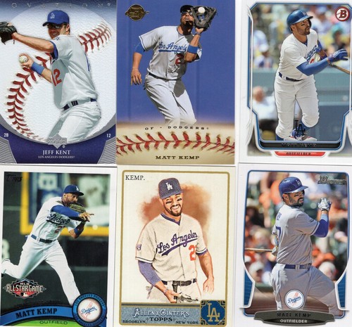 MATT KEMP Lot of 25 Different Premium MLB Baseball Cards Los Angeles DODGERS - Picture 4 of 7